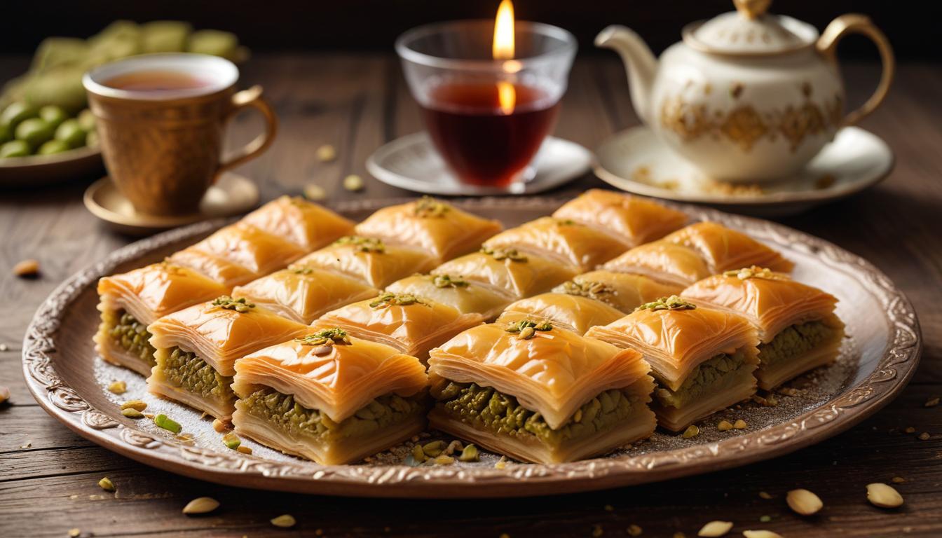 Geleneksel Türk Şerbetli Baklava Tarifi