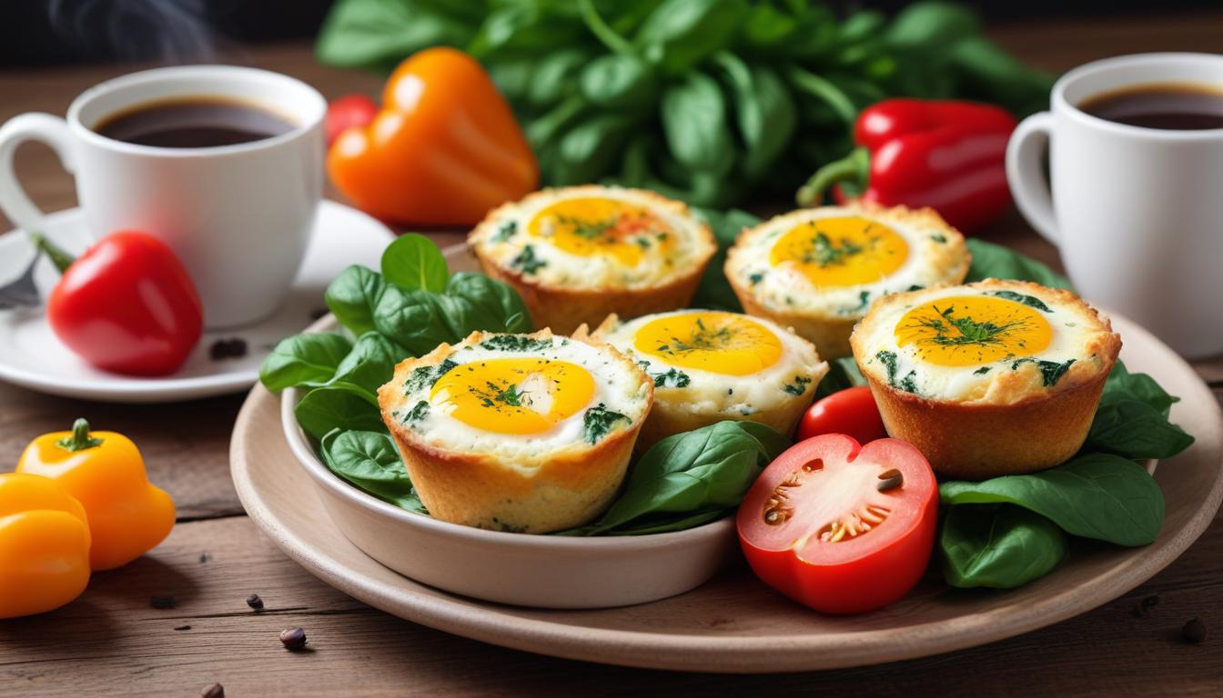 Lezzetli Fırında Yumurta Muffinleri: Pratik Kahvaltı Alternatifi